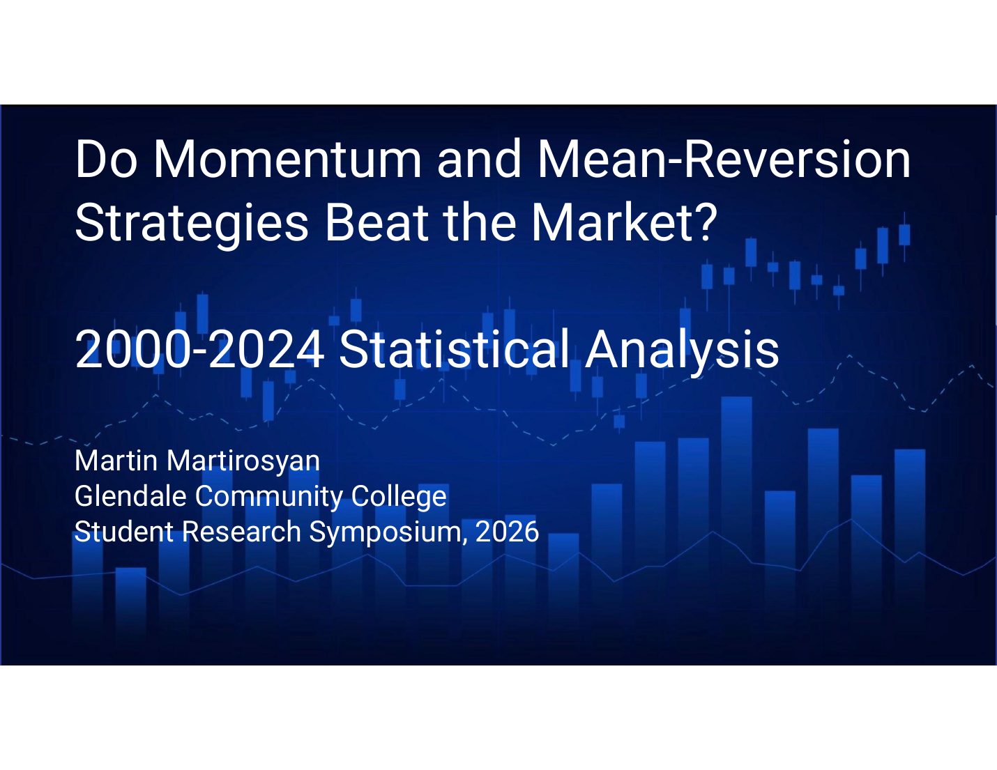 Do Momentum and Mean-Reversion Strategies Beat the Market? — slide 1